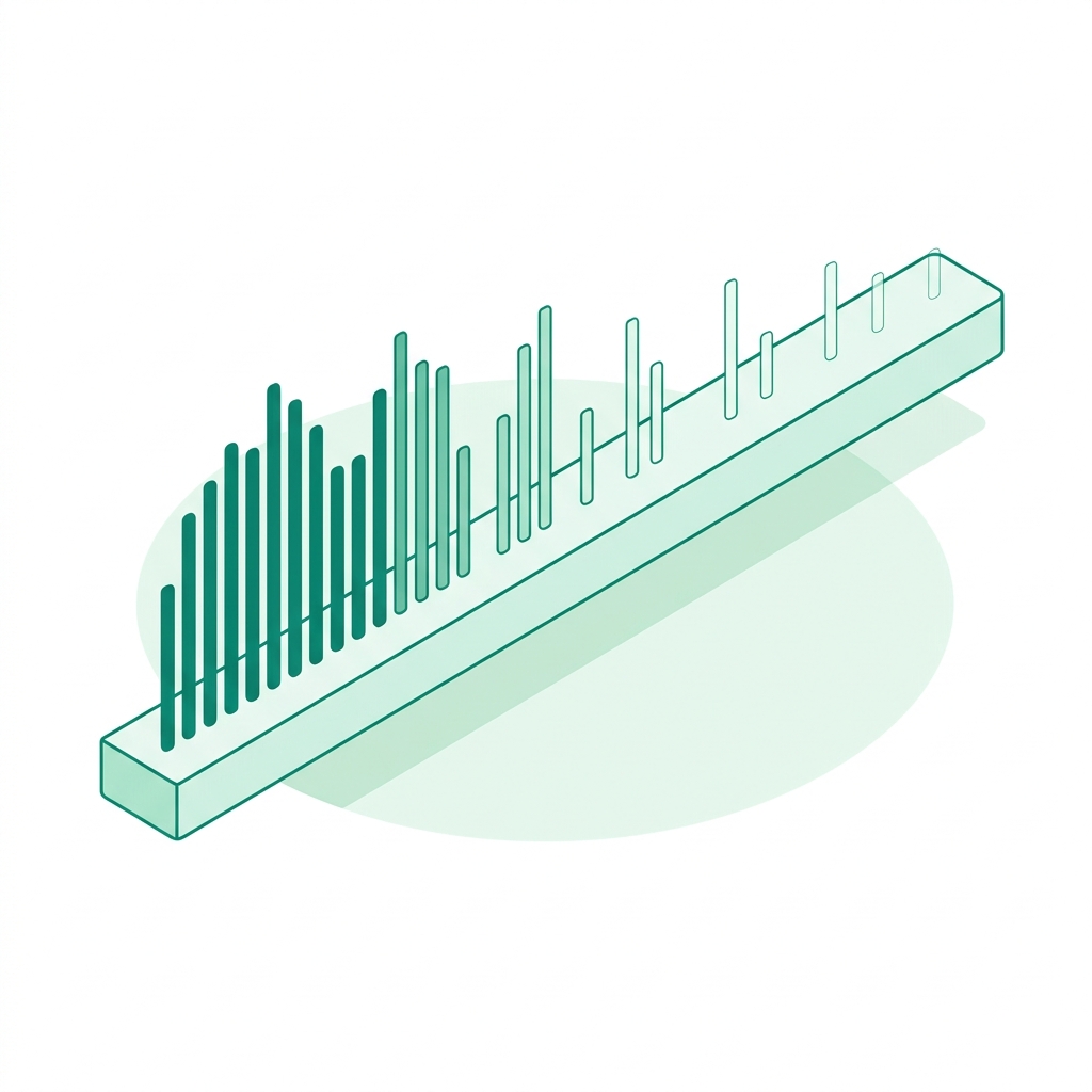 Visualization of citation decay over time